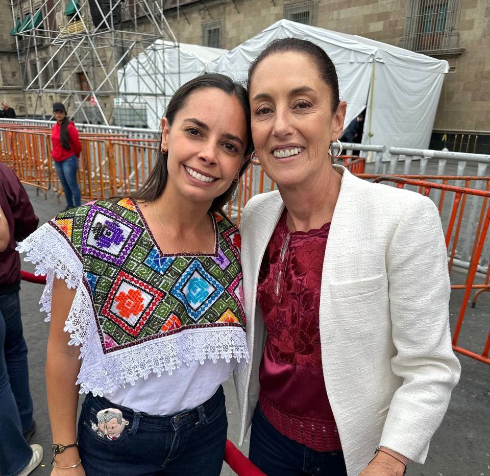 ANUNCIO DEL GABINETE DE LA PRESIDENTA ELECTA CLAUDIA SHEINBAUM GENERA CERTEZA Y OPTIMISMO: ANA PATY PERALTA