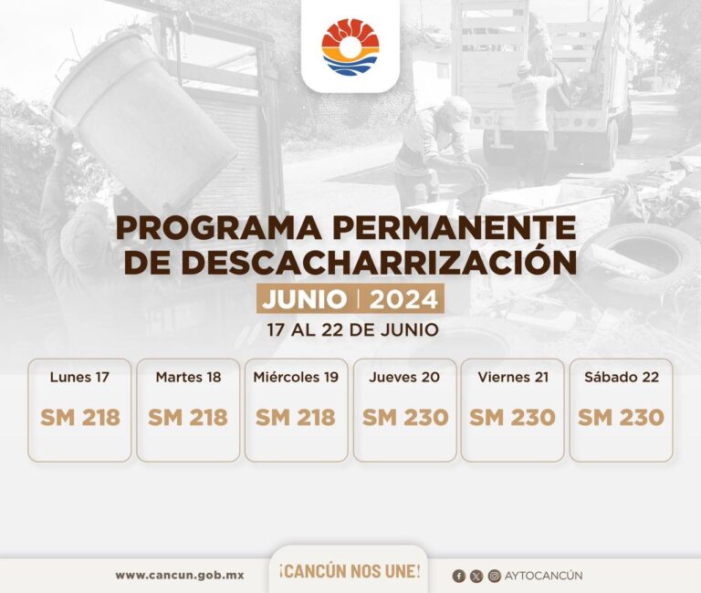 AUTORIDADES MUNICIPALES INVITAN A PARTICIPAR EN EL PROGRAMA DE DESCACHARRIZACIÓN