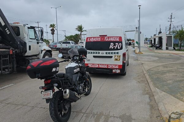 SANCIONAN A OPERADOR DE TTE POR CIRCULAR SOBRE LA CICLOVÍA DEL BOULEVARD COLOSIO