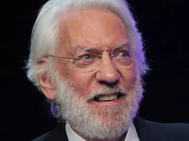 Murió Donald Sutherland, actor que interpretó al Presidente Snow en 'Los Juegos del Hambre'