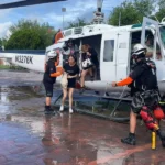 'Alberto' deja daños en carreteras de NL; rescatan a 120 personas