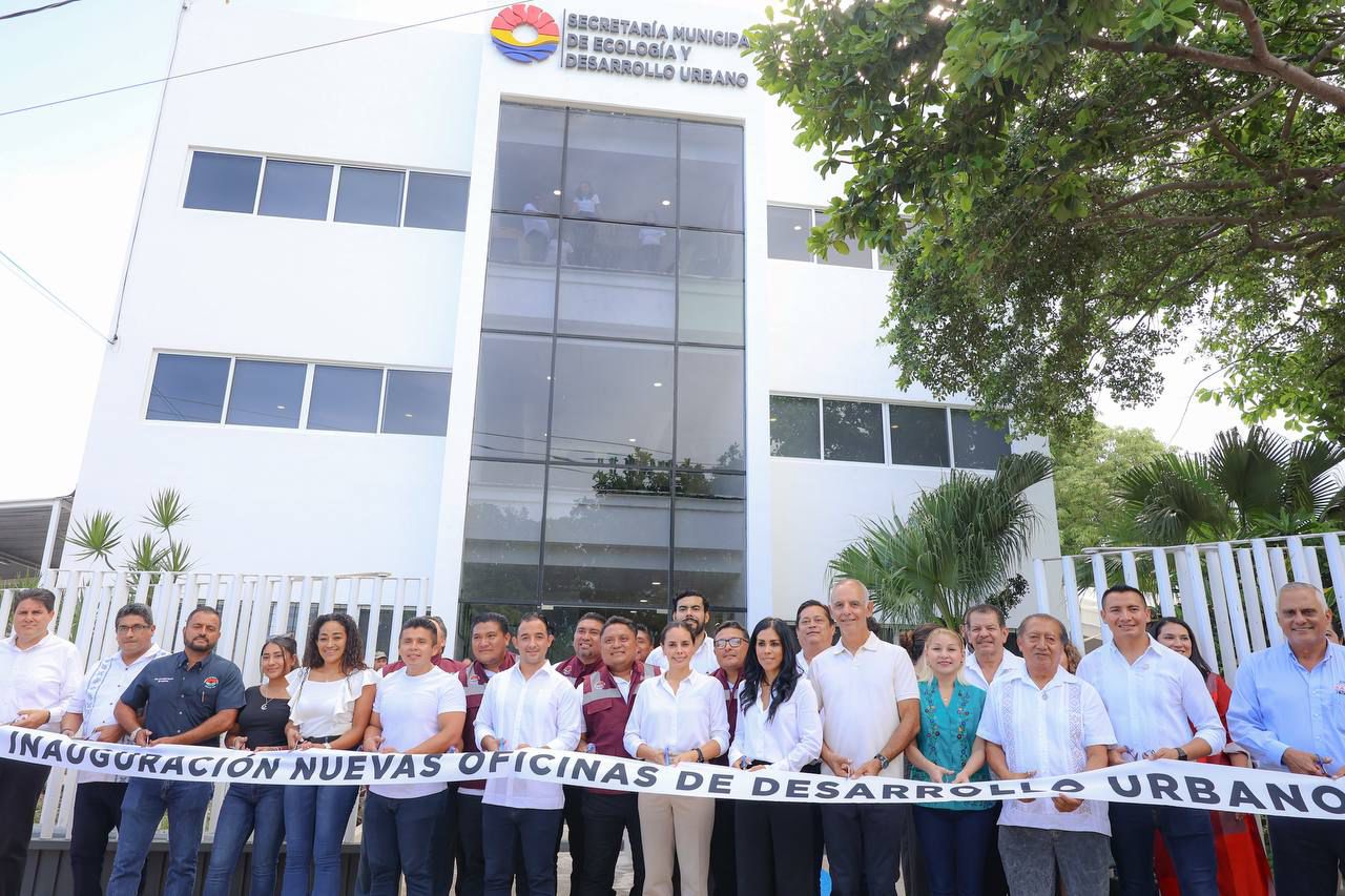 INAUGURA ANA PATY PERALTA NUEVAS OFICINAS DE LA SECRETARÍA MUNICIPAL DE ECOLOGÍA Y DESARROLLO URBANO