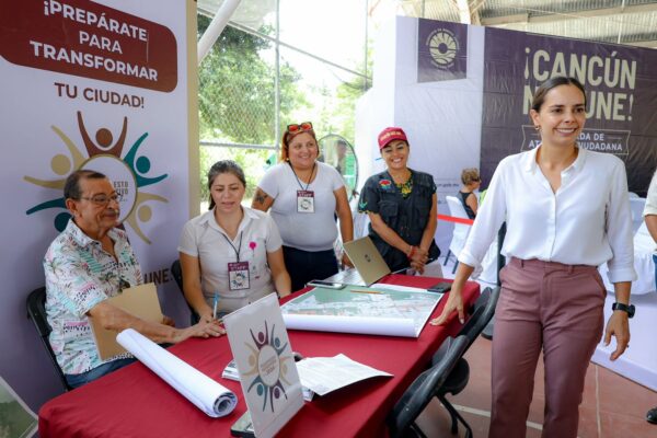 CON LA SUMA DE LOS CANCUNENSES, REGISTRAN 20 PROYECTOS PARA PRESUPUESTO PARTICIPATIVO: ANA PATY PERALTA