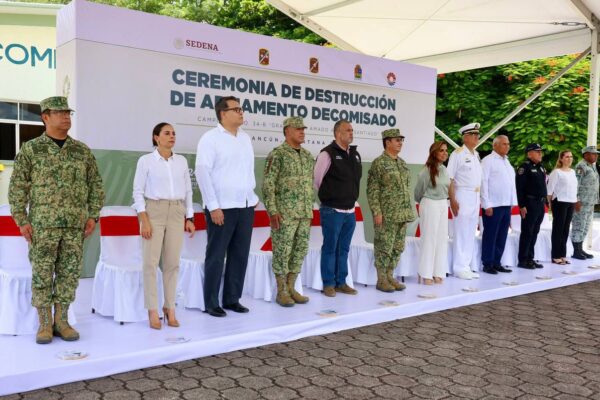 LOS TRES ÓRDENES DE GOBIERNO SUMAN ESFUERZO PARA LA CONSTRUCCIÓN DE LA PAZ EN QUINTANA ROO