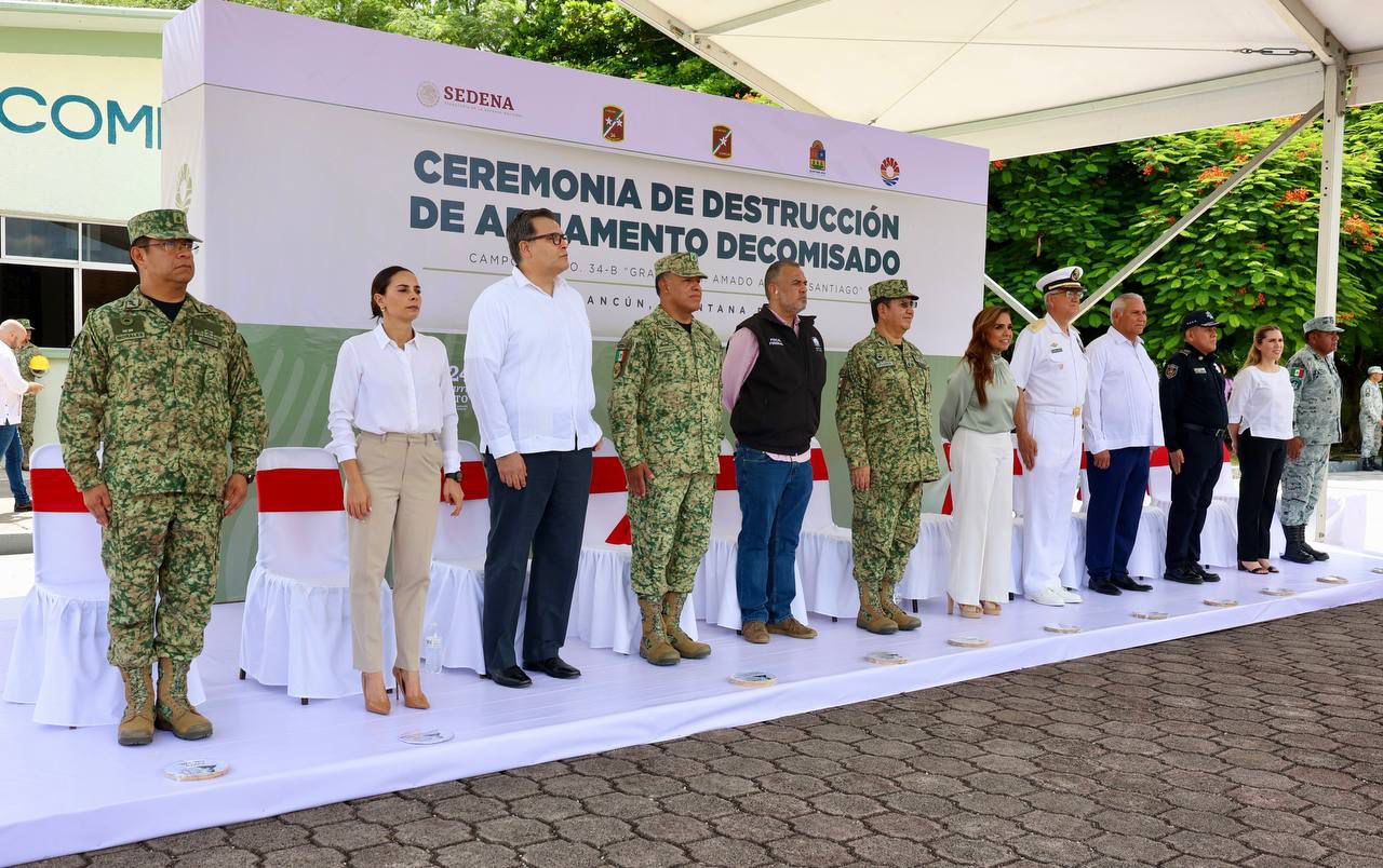 LOS TRES ÓRDENES DE GOBIERNO SUMAN ESFUERZO PARA LA CONSTRUCCIÓN DE LA PAZ EN QUINTANA ROO