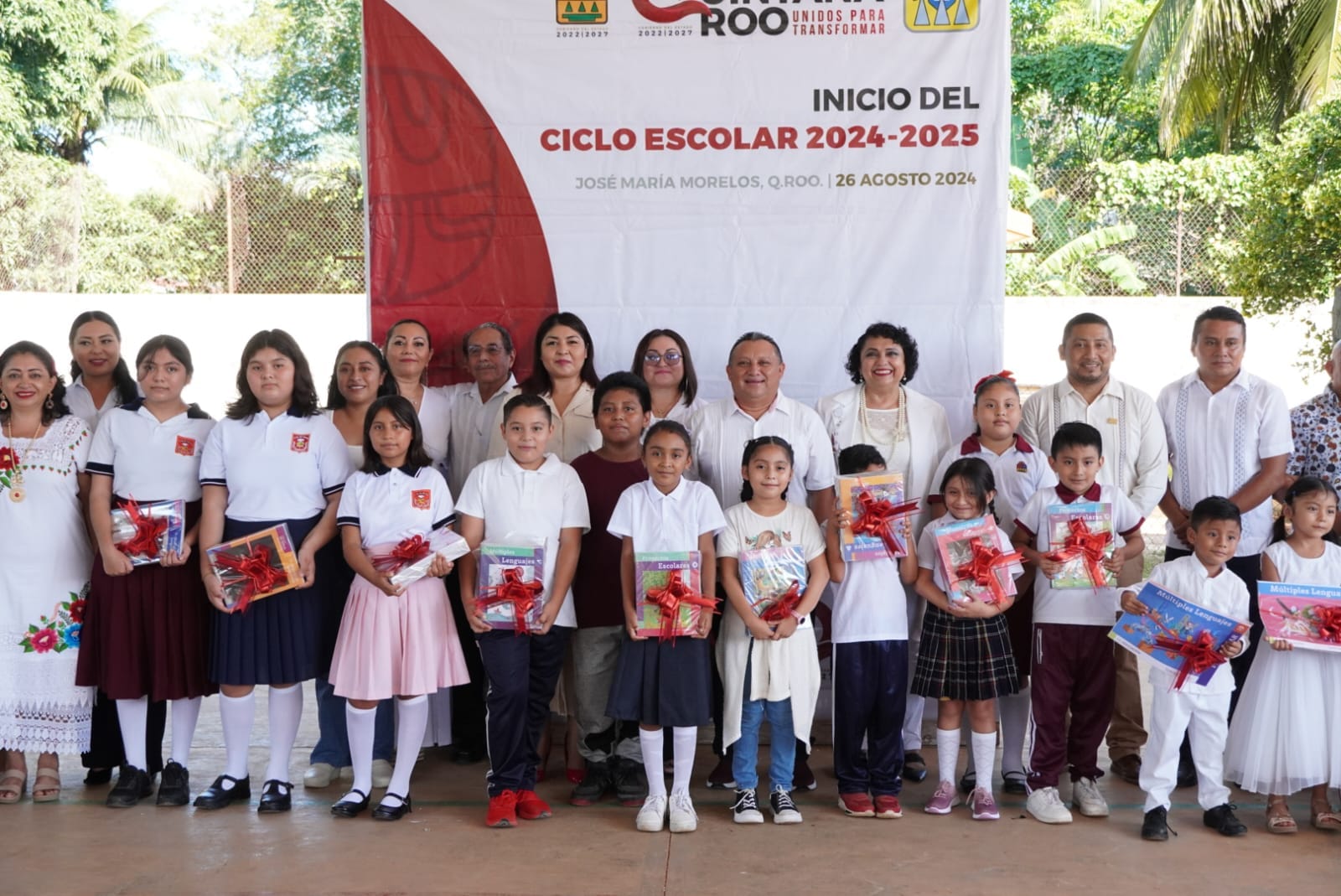 Erik Borges Yam inaugura de manera oficial el curso escolar 2024-2025.