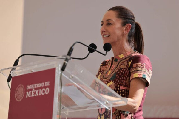 VAMOS A SEGUIR CON OBRAS QUE REPRESENTEN LA JUSTICIA SOCIAL: CLAUDIA SHEINBAUM