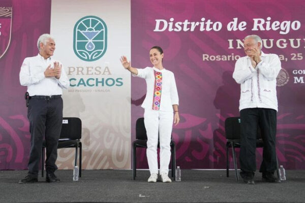 ’’VAMOS A SEGUIR APOYANDO A SINALOA’’: CLAUDIA SHEINBAUM REFRENDA SU COMPROMISO A FAVOR DEL DESARROLLO EN EL NORTE DEL PAÍS