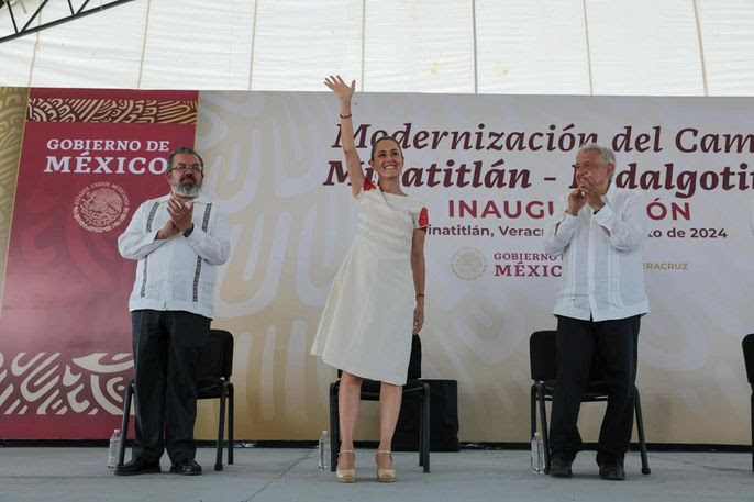 SOMOS UN EQUIPO POR EL BIENESTAR DE VERACRUZ Y DEL PUEBLO DE MÉXICO: CLAUDIA SHEINBAUM