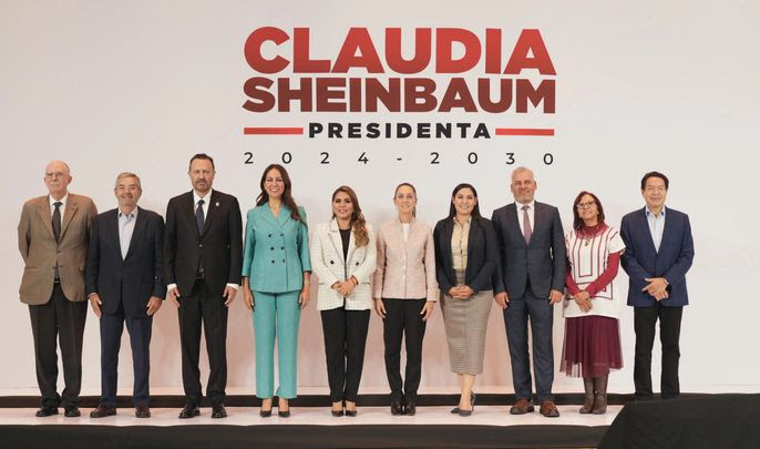 CLAUDIA SHEINBAUM Y GOBERNADORES DEL OCCIDENTE DEL PAÍS PLANTEAN AGUA, CARRETERAS, FERROCARRILES Y TRANSPORTE PÚBLICO COMO PROYECTOS ESTRATÉGICOS