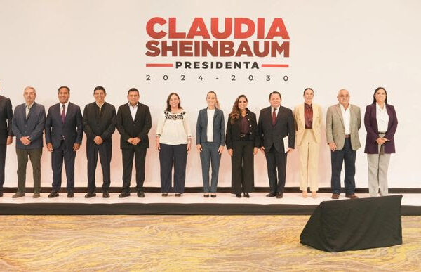 CLAUDIA SHEINBAUM DEFINE PROYECTOS PRIORITARIOS CON LAS Y LOS GOBERNADORES DE CAMPECHE, CHIAPAS, OAXACA, QUINTANA ROO, TABASCO, VERACRUZ Y YUCATÁN