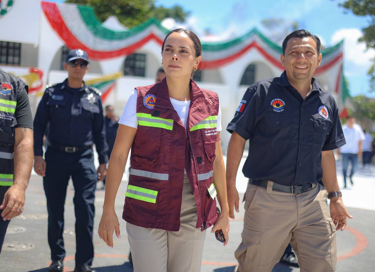 FOMENTA ANA PATY PERALTA CULTURA DE PREVENCIÓN EN SIMULACRO NACIONAL DE PROTECCIÓN CIVIL