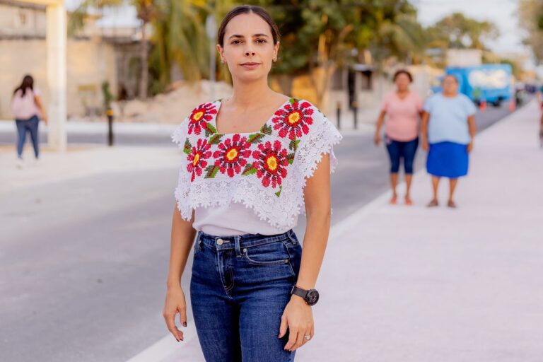 DESTACA ANA PATY PERALTA INVERSIÓN HISTÓRICA EN INFRAESTRUCTURA PÚBLICA PARA CANCÚN