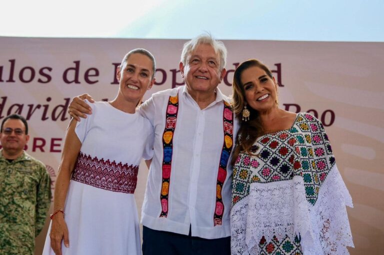 MARA LEZAMA TIENE CABEZA, CORAZÓN Y CARÁCTER PARA IMPULSAR LA JUSTICIA SOCIAL EN QUINTANA ROO: AMLO