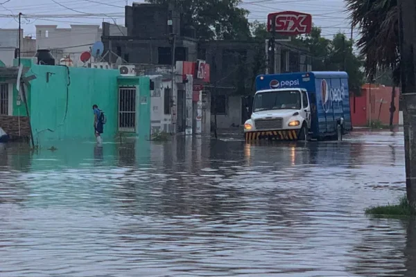 Apenas se formó Francine y… ya inundó Matamoros