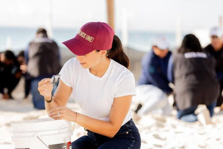 GARANTIZA ANA PATY PERALTA LA PROTECCIÓN DE TORTUGAS MARINAS